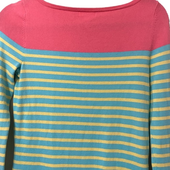 Lilly Pulitzer Maria BoatNeck Striped Pullover Sweater Size S - Picture 3 of 11